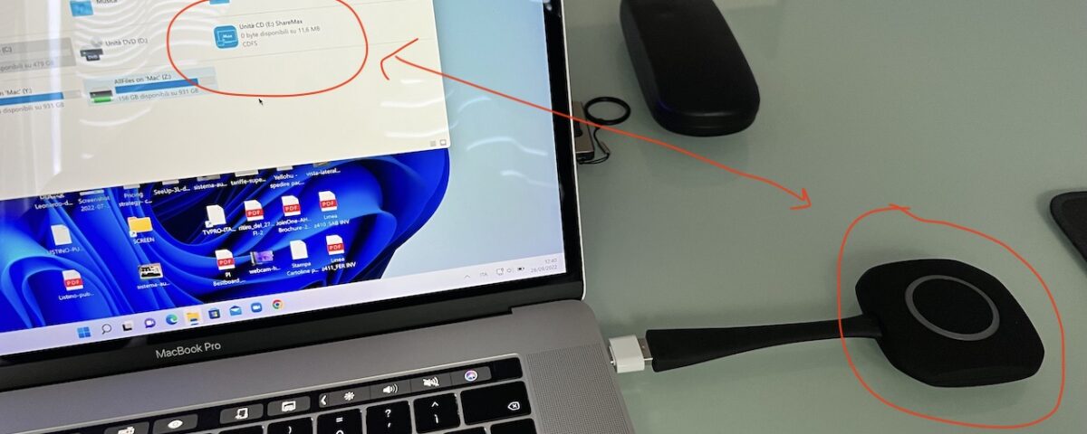 eShare Android con bottone USB-A - tvpro by softech