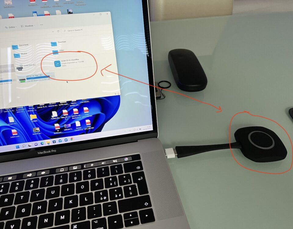 eShare Android con bottone USB-A - tvpro by softech