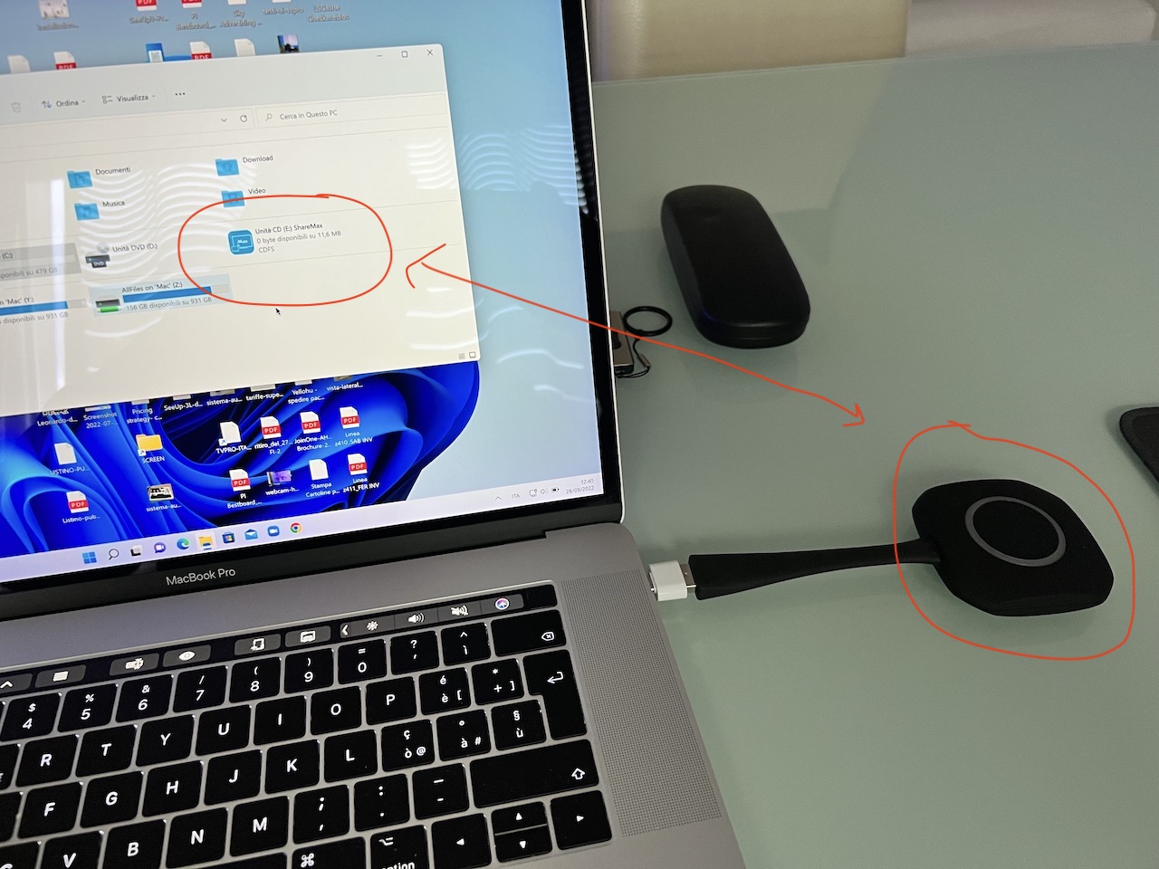 eShare Android con bottone USB-A - tvpro by softech eShare Android con bottone USB-A - tvpro by softech